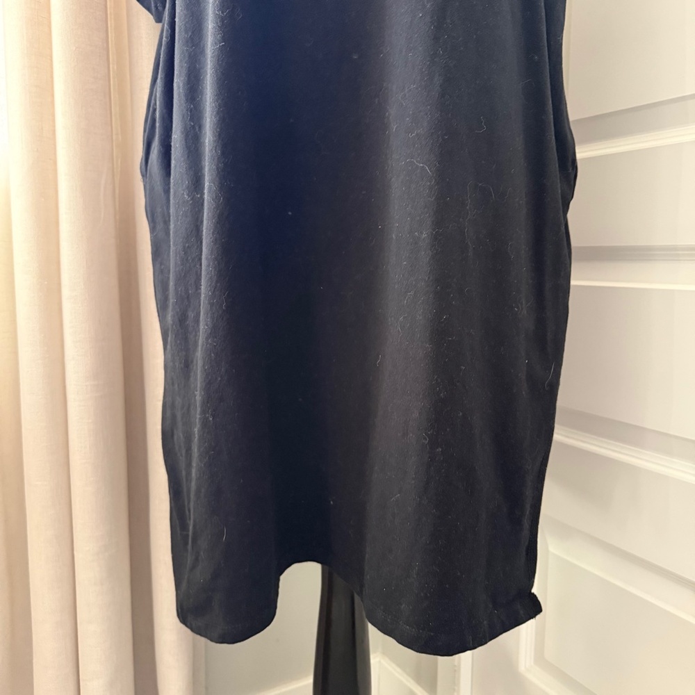 Dressed In Lala Ultimate Stretch T-Shirt Midi Dress — Size Medium - Picture 4 of 6